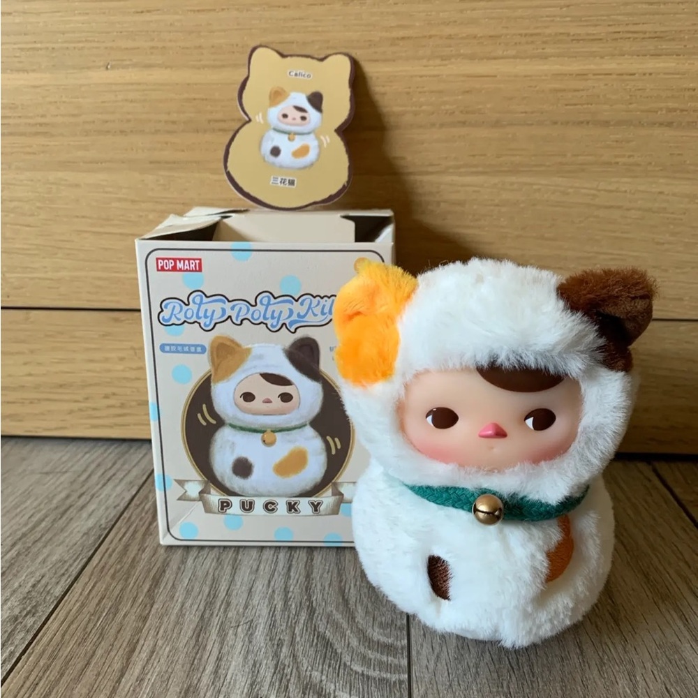 Pop Mart Pucky Roly Poly Kitten Figure